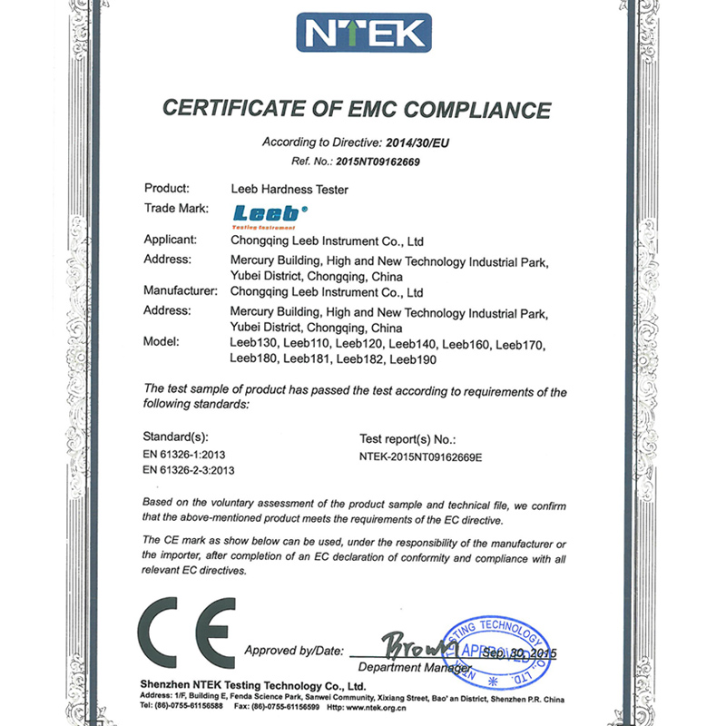 leeb里博里氏硬度計TH110帶打印機的便攜式硬度測試