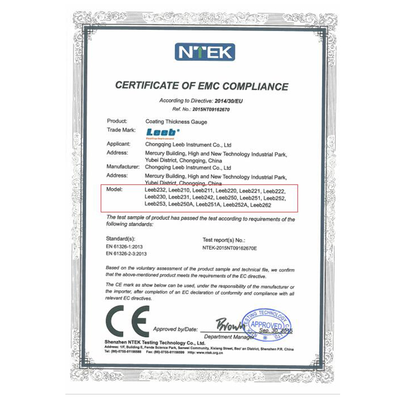leeb里博防腐層測厚儀測厚儀TT270可用于實驗室 磁性和渦流兩種測量