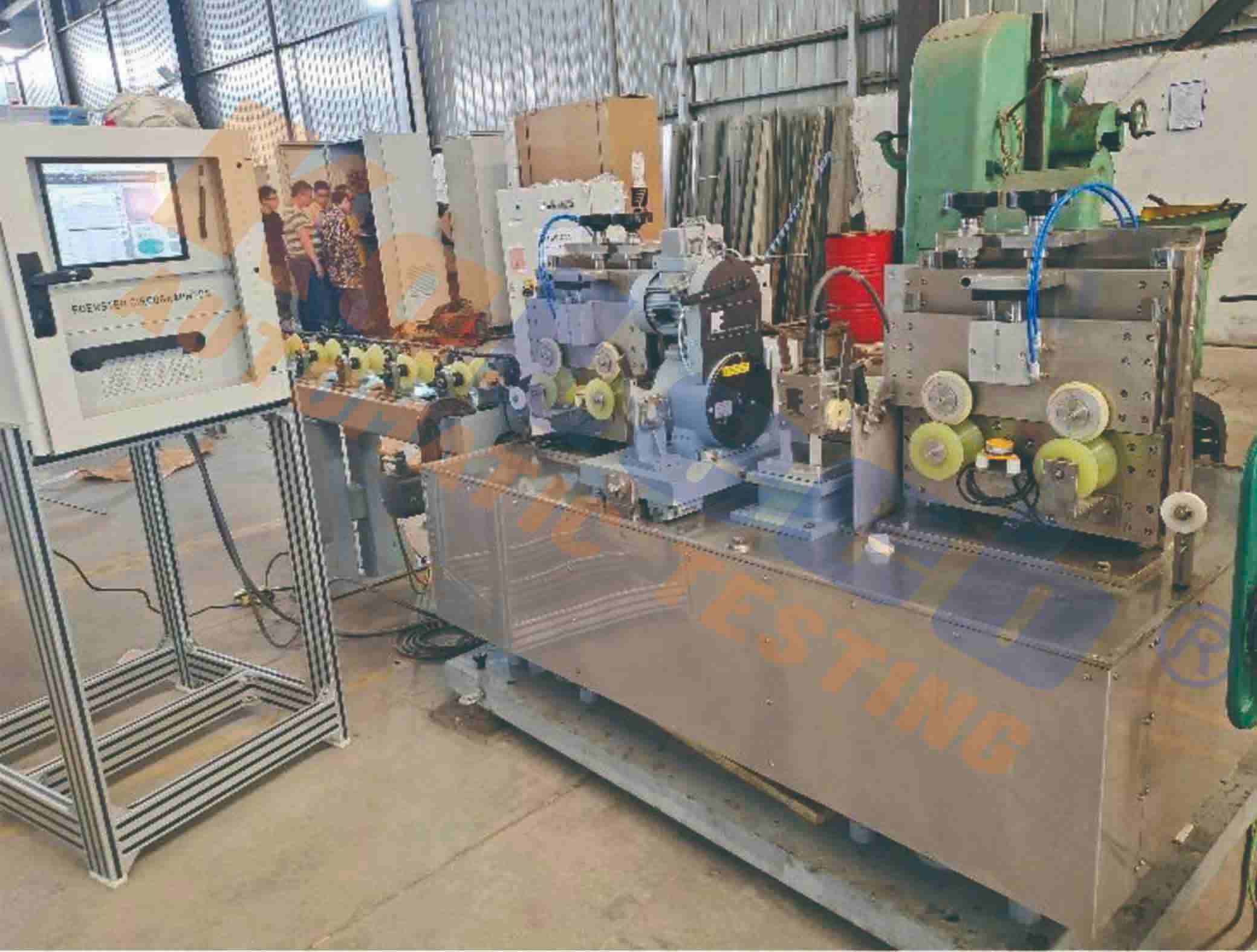 超聲渦流探傷一體機 管棒材內部表面近表面缺陷檢測